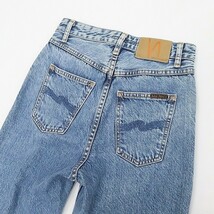 ◆Nudie Jeans ヌーディージーンズ ハイライズ バギー ワイド デニム パンツ ジーンズ W25_画像5