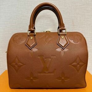 LOUIS VUITTON ルイヴィトン スピーディ・バンドリエール 25 モノグラムアンプラント　フランス製