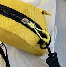 ミニポシェット 女性用バッグ新型学生清ちゃん初心者がショルダーバッグを持つ 通学_画像3