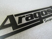 アラゴスタ　Aragosta　ステッカー　(ブラック)_画像3