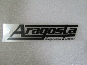 アラゴスタ　Aragosta　ステッカー　(ブラック)