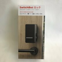 ★在庫処分SALE★ Switch Bot スマートロック本体のみ W1601700 ブラック【訳あり※付属品欠品】58 00164_画像2