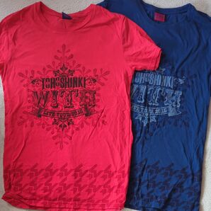 東方神起 TOUR LIVE with 半袖Tシャツ