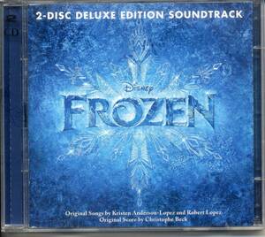 アナと雪の女王・デラックスエディション(輸入盤)／オリジナルサウンドトラック　(CD)　Frozen/2-Disc Deluxe Edition Soundtrack、２枚組