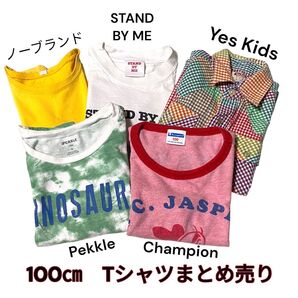100cm Tシャツまとめ売り Champion Pekkle STANDBYME*保育園用に