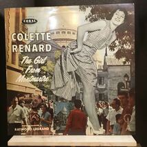 ペラジャケLP★COLETTE RENARD / THE GIRL FROM MONTMARTRE コレット・ルナール パリを唄う LPCM 1057 シャンソン Raymond Legrand_画像1