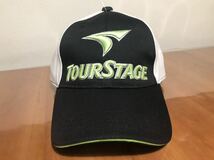 ゴルフキャップ TOURSTAGE ツアーステージ フリーサイズ 帽子_画像1