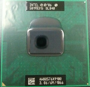 Intel Core 2 Extreme Processor X9100 SLB48 2C 3.07GHz 6MB 44W Socket P