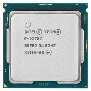 Intel Xeon E-2278G SRFB2 8C 3.4GHz 16MB 80W LGA1151の画像1