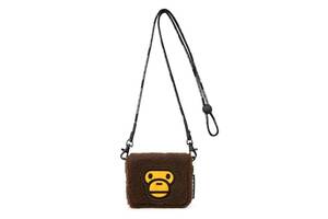 BABY MILO FAUX SHERPA FUR MINI BAG　ボアミニショルダーバッグ　ベビーマイロ　アベイシングエイプ　a bathing ape bape