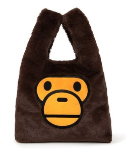 BABY MILO FUR TOTE BAG　ベビーマイロ ファートートバッグ　アベイシングエイプ　A BATHING APE bape