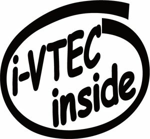 【即決】ホンダ　i-VTEC insideステッカー（2枚1セット）