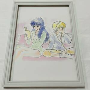 きまぐれオレンジロード イラスト 額装品 A4サイズ ポスター風 インテリア まつもと泉 オレンジロード 檜山ひかる 鮎川まどか 015