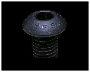 ボタンヘッドボルト No10-32×5/8in ブラック