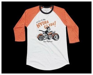 ダイスマガジン HYDRA GLIDE 3/4スリーブTシャツ XL