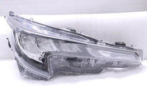 36-2301★LED ZRE212 カローラ ツーリング★右ヘッドライト KOITO 12-633 打刻:U ユニット ブラック 純正★トヨタ (QT)