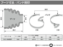 ワゴンR MH23S ドライブシャフトブーツ フロント インナ側 左右共通 片側 1個 スピージー Speasy 分割式 ワレ有_画像2