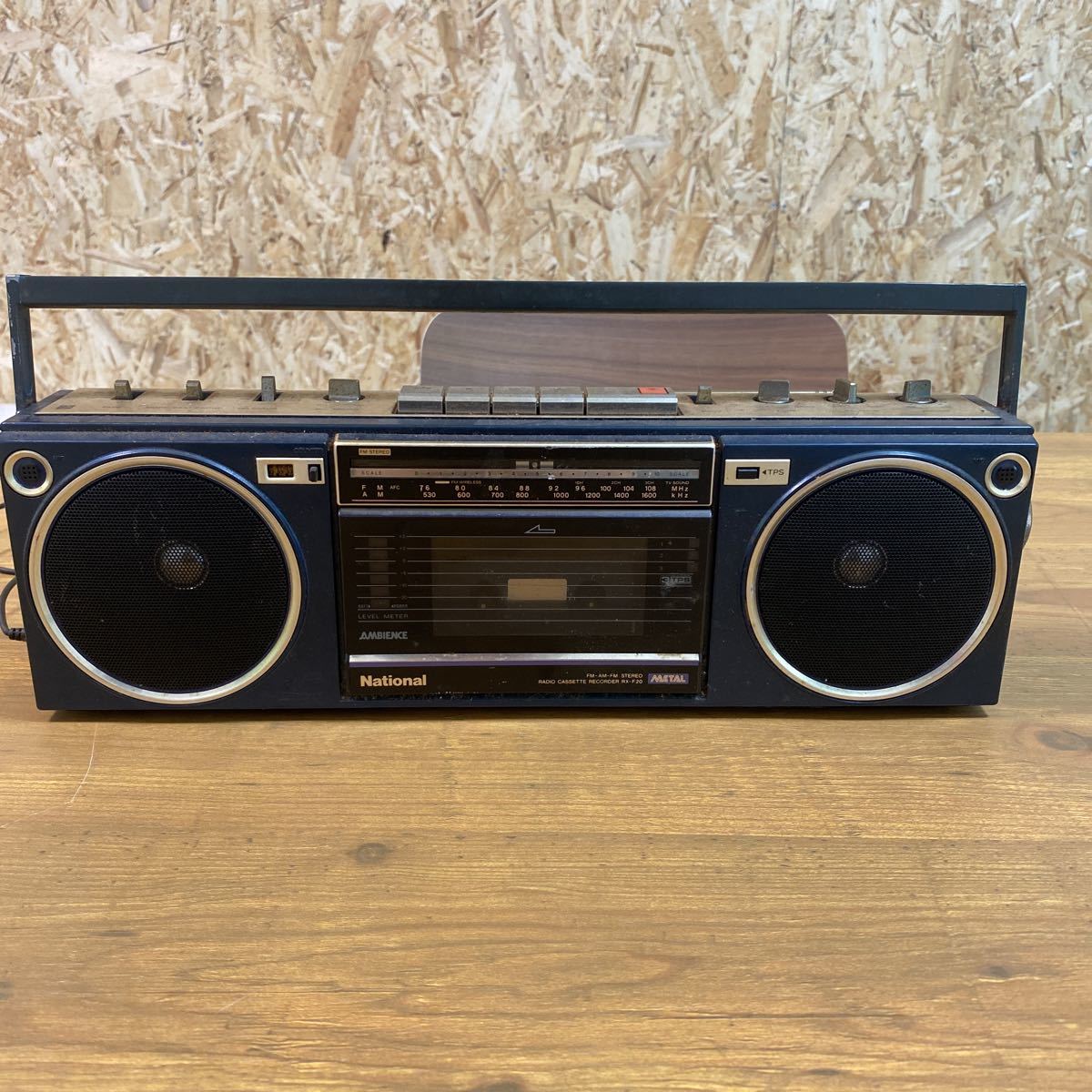 National RX-SR20JUMP カセットレコーダー【ジャンク品】 madegem.com.br