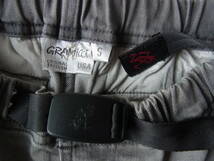 GRAMCCI グラミチ ストレッチブラックデニム　ユーズド加工　クライミングパンツ　サイズ S 型番 GMP-13F012_画像5