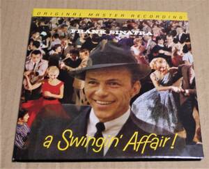 SACD「フランク・シナトラ： a Swingin' Affair!」クリックポストの送料込み　 FRANK SINATRA 　Mobile Fidelity　 輸入盤