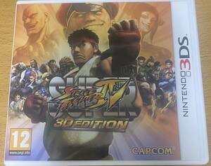 ★海外版・欧州版★3DS★スーパーストリートファイターIV 3D Edition Super Street Fighter 中古