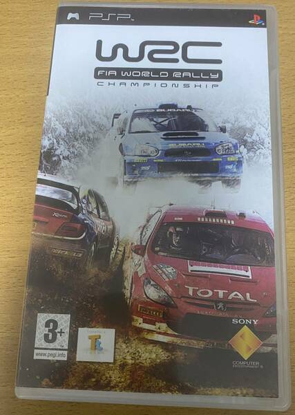 ★海外版・欧州版★PSP★ WRC World Rally Championship 中古 説明書ダメージ