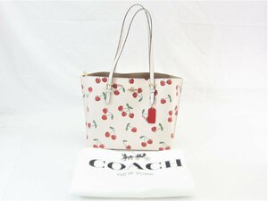 COACH コーチ モリー トート・ハート チェリー プリント トートバッグ レディース 鞄 ∠UP3566