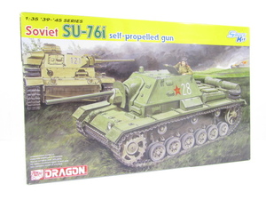  not yet constructed goods Dragon 1/35sobietoSU-76i against tank self-propelled artillery plastic model *TY13154