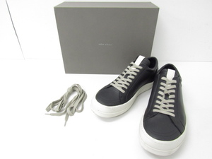 RICK OWENS VINTAGE LOW SNEAKS/RU20F3893LDE SIZE:44 スニーカー 靴 ≡SH6588