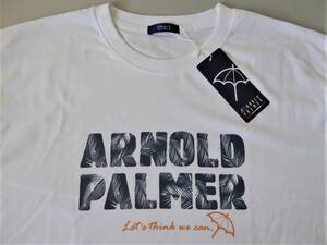 ARNOLD PALMER アーノルドパーマーカジュアル コットン半袖 Tシャツ　LL　白