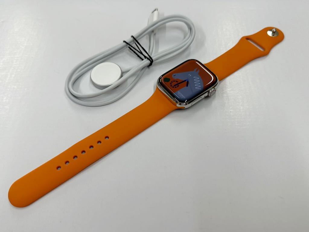 ☆即決 美品 Apple Watch series8 HERMES 45mm アップルウォッチ