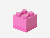 LEGO MINI BOX 4 レッド ブルー イエロー 白 黒 グリーン 色選択 筆箱 レゴブロック 収納_画像10