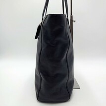 1円 上美品 定価10万級 COACH コーチ トートバッグ ビジネスバッグ ターンロック A4 PC可 オールレザー ブラック メンズ レディース_画像4