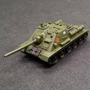 ●完成品1/144 SU85駆逐戦車,”強力85mm砲！ソ連の対戦車兵器.本格派！”,ソ連,ロシア,WW2.自作verの画像2