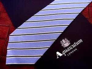 *2750* superior article * Aquascutum [ stripe ] necktie 