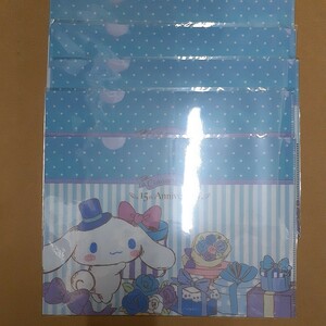  Sanrio Cinnamoroll clear file 5 pieces set unopened 