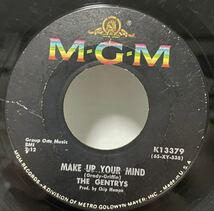 中古米盤7＂The Gentrysジェントリーズ『Keep On Dancing』B面「Make Up Your Mind」ロンドン・ナイト　1965年_画像4