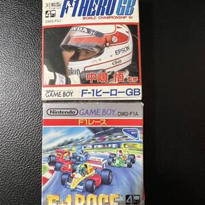 ゲームボーイ F1レース &中嶋悟F1ヒーローGB ゲームボーイ