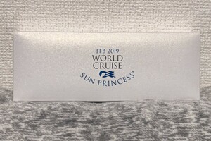 JTB2019 WORLD CRUISE SUN PRINCESS　記念ボールペン　2本セット　化粧箱付き