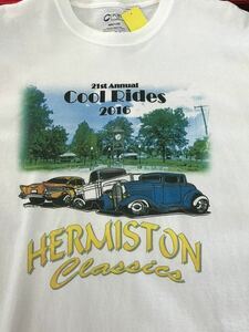 21st Annual Cool Rides 2016 Tシャツ　ホットロッド　カークラブ　アメリカ　ビンテージ　クラシックカー　古着　アメカジ