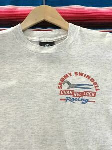 Sammy Swindell Channel lock Racing Tシャツ　スプリントカー　レースドライバー　ダートレース　アメリカ　ビンテージ　古着　アメカジ