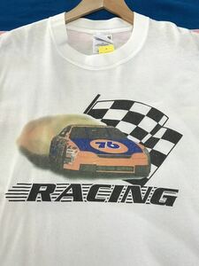 76 Racing Tシャツ　ユニオン76 ガソリン　アメリカ　シェブロン　ビンテージ　レース　レーシング　モータースポーツ　古着　アメカジ