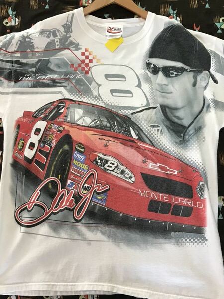 Dale Jr 8 Tシャツ　デイルジュニア　ナスカー　ドライバー　レーシング　レース　ノースカロライナ州　アメリカ　ビンテージ　古着