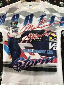 Mark Martin 6 Tシャツ　全面プリント　ナスカー　レーシング　USA デイトナ500 タラデガ　アメリカ　ビンテージ　古着