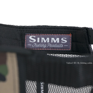 SIMMS シムス CX フラット ブリム キャップ ウッドランド カモの画像10