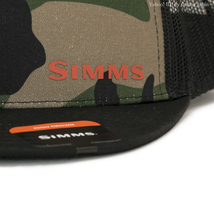 SIMMS シムス CX フラット ブリム キャップ ウッドランド カモ_画像8