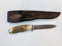 ☆☆美品　GERBER　ガーバー　サバイバル　ナイフ　ケース付き　PORTLAND OR 97223 USA　象牙風☆☆_画像1