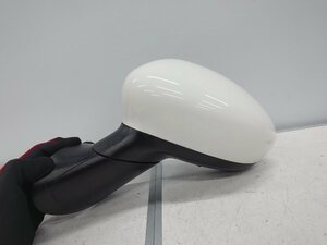[ exhibition front operation has been confirmed ] Fiat 500 original door mirror left 31212 pearl white 7 pin FICO MIRRORS FIAT 31214 ABARTH abarth rare 