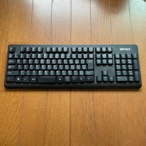 【値下不可 ジャンク品】BUFFALO ワイヤレスキーボード USBレシーバー付属無し