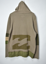 MIHARA YASUHIRO BILLABONG ミハラヤスヒロ ビラボン グラフィック ドッキング フーディ パーカー 26495 - 691 78_画像3